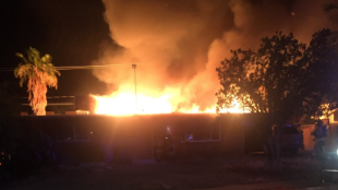 2 teens lighting sparklers arrested in house fire; man, service dog rescued